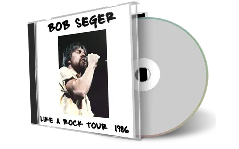 Front cover artwork of Bob Seger Compilation CD Like A Rock Tour 1986 Soundboard