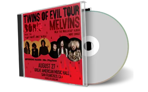 Front cover artwork of Boris 2023-08-27 CD San Francisco Audience