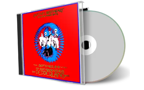 Front cover artwork of Captain Beefheart 1970-09-18 CD San Rafael Audience
