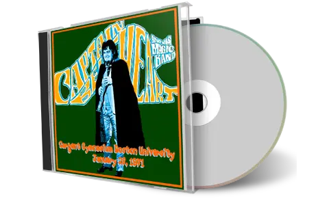 Front cover artwork of Captain Beefheart 1971-01-23 CD Boston Audience