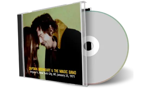 Front cover artwork of Captain Beefheart 1971-01-25 CD New York City Audience