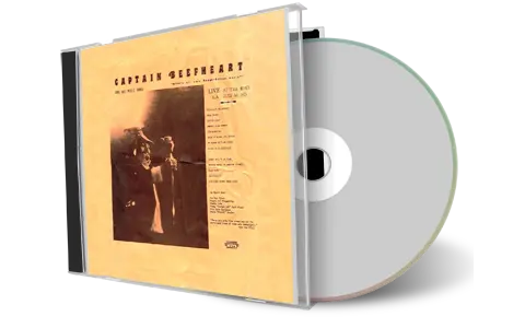 Front cover artwork of Captain Beefheart 1973-01-05 CD Los Angeles Audience