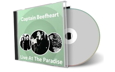 Front cover artwork of Captain Beefheart 1978-11-11 CD Boston Audience