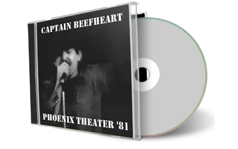 Front cover artwork of Captain Beefheart 1981-01-25 CD Petaluma Audience