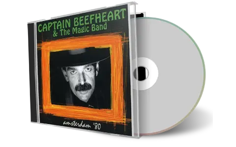 Front cover artwork of Captain Beefheart Compilation CD Amsterdam 1980 Soundboard