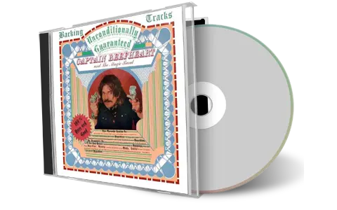 Front cover artwork of Captain Beefheart Compilation CD Backing Tracks 1974 Soundboard