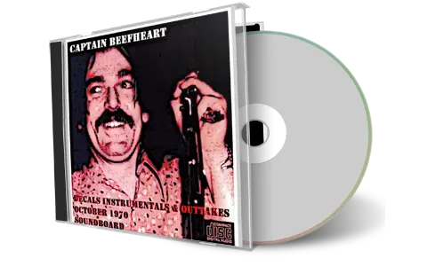 Front cover artwork of Captain Beefheart Compilation CD Los Angeles Studio Sessions 1970 Soundboard