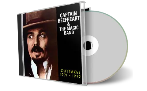 Front cover artwork of Captain Beefheart Compilation CD Outtakes 1971-1972 Soundboard