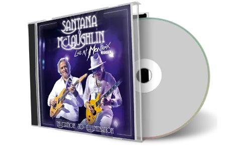 Front cover artwork of Carlos Santana And John Mclaughlin 2011-07-01 CD Montreux Soundboard