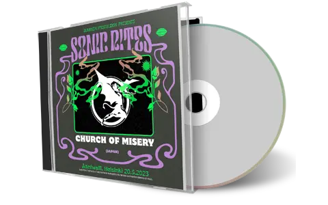 Front cover artwork of Church Of Misery 2023-05-20 CD Helsinki Audience