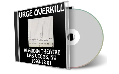 Front cover artwork of Urge Overkill 1993-12-01 CD Las Vegas Audience