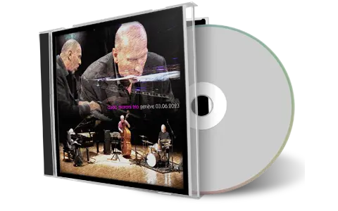 Front cover artwork of Dado Moroni Trio 2023-06-03 CD Geneve Soundboard