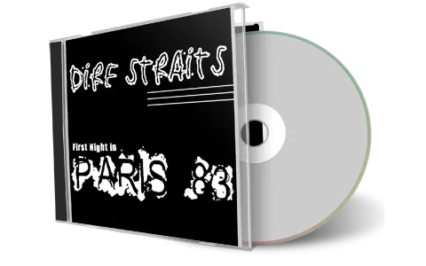 Front cover artwork of Dire Strait 1983-06-19 CD Paris Audience