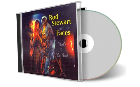 Front cover artwork of Faces Compilation CD Thats All You Need 1971 1972 Soundboard