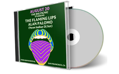 Front cover artwork of Flaming Lips 2023-08-20 CD San Francisco Audience