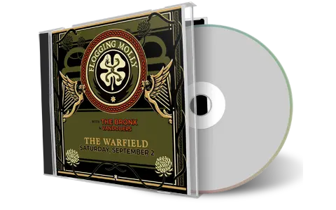 Front cover artwork of Flogging Molly 2023-09-02 CD San Francisco Audience
