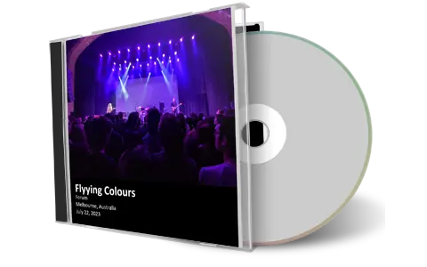 Front cover artwork of Flyying Colours 2023-07-22 CD Melbourne Audience