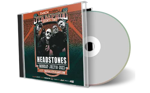 Front cover artwork of Headstones 2023-07-10 CD Calgary Audience