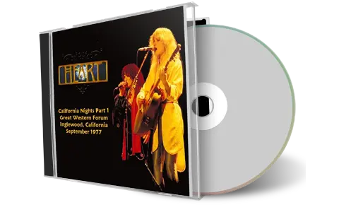 Front cover artwork of Heart Compilation CD Inglewood 1977 Soundboard