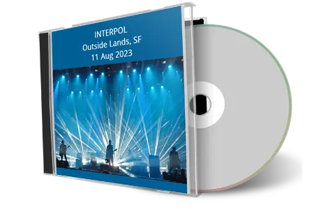 Front cover artwork of Interpol 2023-08-11 CD San Francisco Audience
