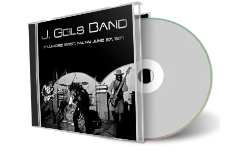 Front cover artwork of J Geils Blues Band 1971-06-27 CD New York Soundboard