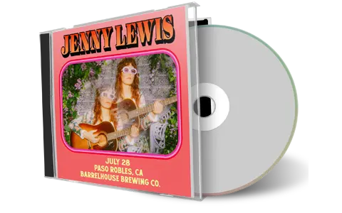 Front cover artwork of Jenny Lewis 2022-07-28 CD Paso Robles Audience