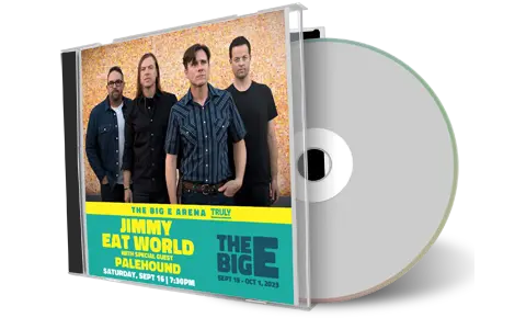 Front cover artwork of Jimmy Eat World 2023-09-16 CD West Springfield Audience