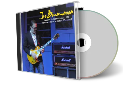 Front cover artwork of Joe Bonamassa 2012-03-17 CD Moscow Audience