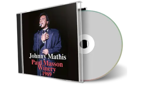 Front cover artwork of Johnny Mathis 1989-09-21 CD Saratoga Audience