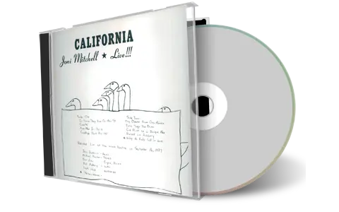 Front cover artwork of Joni Mitchell 1979-06-16 CD Los Angeles Audience