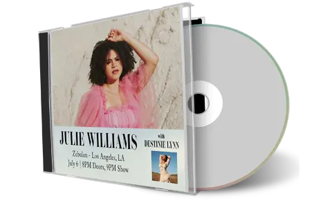 Front cover artwork of Julie Williams Zebulon 2023-07-06 CD Los Angeles Audience