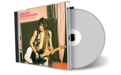 Front cover artwork of Keith Richards Compilation CD Rockn Roll Dynamite Soundboard