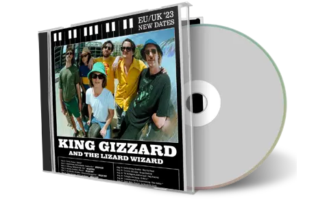 Front cover artwork of King Gizzard And The Lizard Wizard 2023-08-21 CD Munchen Audience