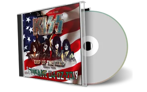Front cover artwork of Kiss 2019-02-04 CD Spokane Audience