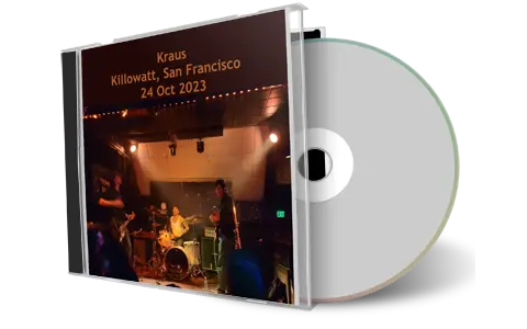Front cover artwork of Kraus 2023-10-24 CD San Francisco Audience