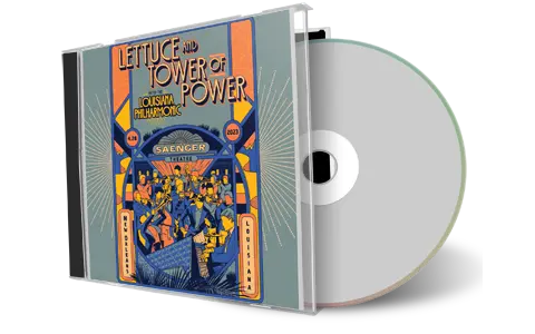 Front cover artwork of Lettuce 2023-04-28 CD New Orleans Audience