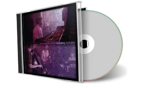 Front cover artwork of Luca Zambito Quartet 2023-07-16 CD Regensburg Soundboard