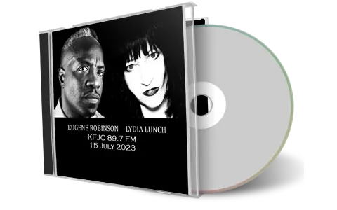 Front cover artwork of Lydia Lunch 2023-07-15 CD Kjfc-Fm Soundboard