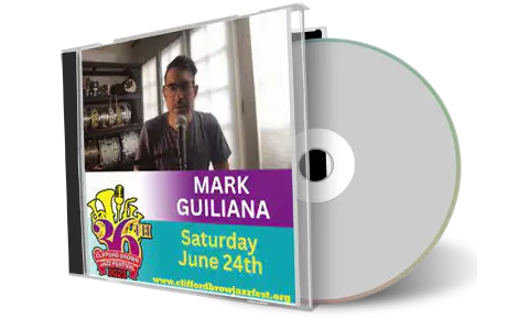 Front cover artwork of Mark Guiliana Quartet 2023-06-24 CD Clifford Brown Jazz Festival Audience