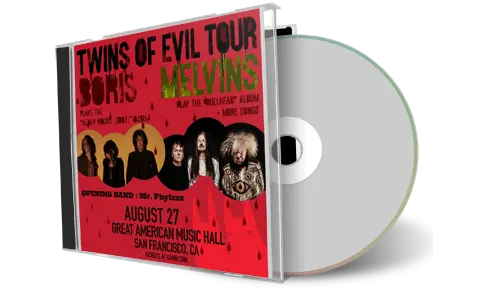 Front cover artwork of Melvins 2023-08-27 CD San Francisco Audience