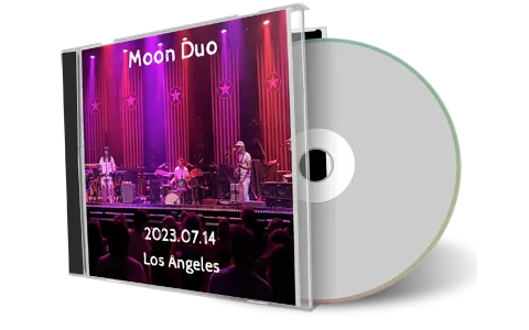 Front cover artwork of Moon Duo 2023-07-14 CD Los Angeles Audience