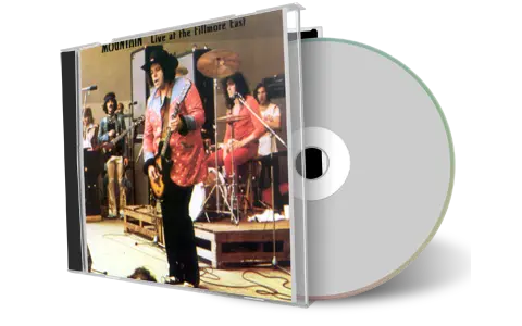 Front cover artwork of Mountain Compilation CD New York City 1970 Soundboard