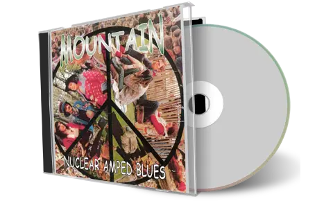 Front cover artwork of Mountain Compilation CD Nuclear Amped Blues 1970 Soundboard