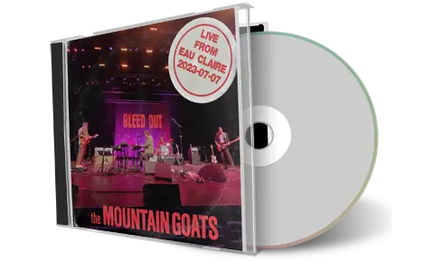 Front cover artwork of Mountain Goats 2023-07-07 CD Eau Claire Audience