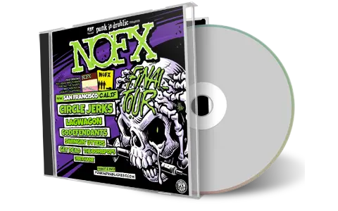 Front cover artwork of Nofx 2023-09-16 CD San Francisco Audience