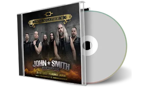 Front cover artwork of Omnium Gatherum 2023-07-20 CD John Smith Rock Festival Audience