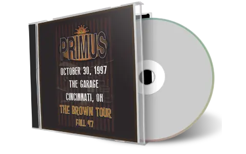 Front cover artwork of Primus 1997-10-30 CD Cincinnati Audience