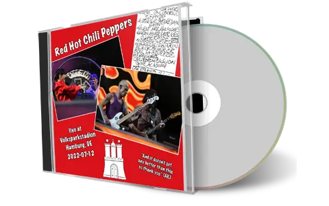 Front cover artwork of Red Hot Chili Peppers 2022-07-12 CD Hamburg Audience