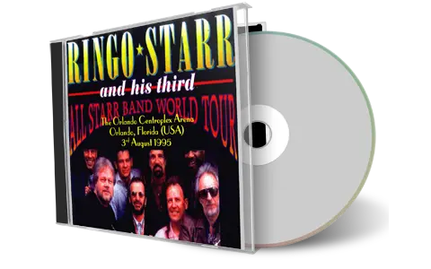 Front cover artwork of Ringo Starr All Starr Band 1995-08-03 CD Orlando Audience