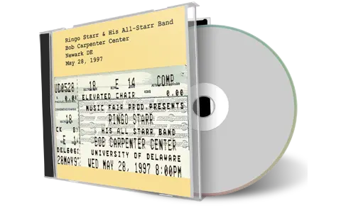Front cover artwork of Ringo Starr All Starr Band 1997-05-28 CD Newark Audience